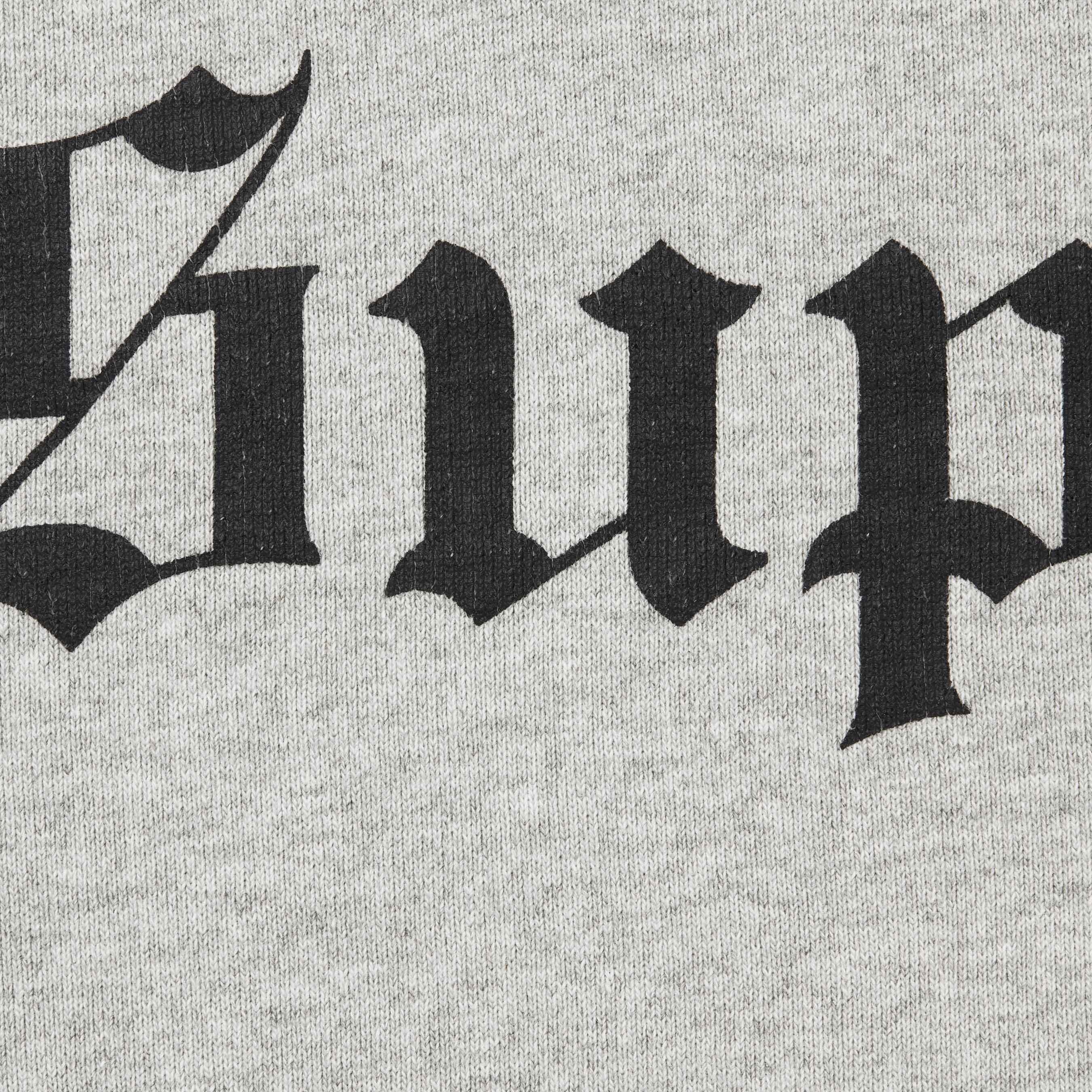 Washed Old English Hooded Sweatshirt view 11